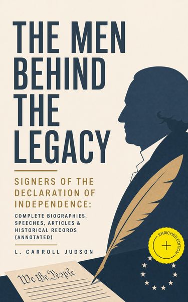 Produktbild: The Men Behind the Legacy - Signers of the Declaration of Independence: Complete Biographies, Speeches, Articles & Historical Records (Annotated)