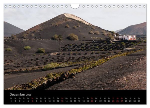 Produktbild: Unterwegs auf Lanzarote (Wandkalender 2026 DIN A4 quer), CALVENDO Monatskalender