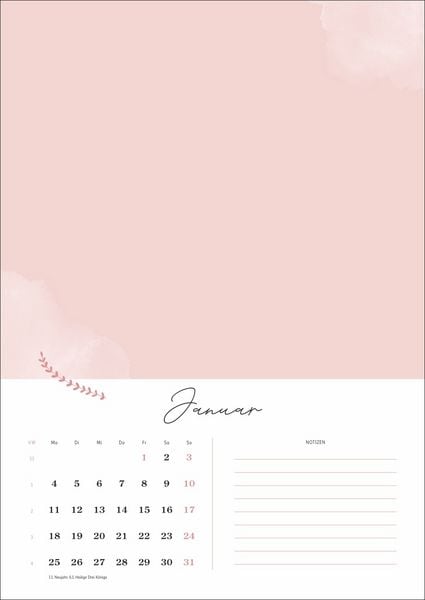 Produktbild: Kreativkalender Gl&uuml;cksmomente A4 2027