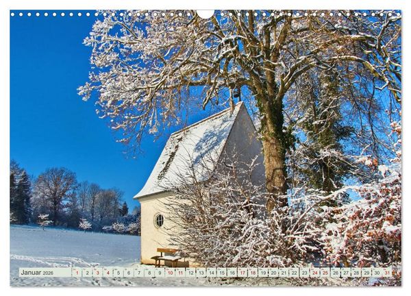 Produktbild: Die Stauden - Malerische Landschaft zwischen Wertach und Mindel (Wandkalender 2026 DIN A3 quer), CALVENDO Monatskalender