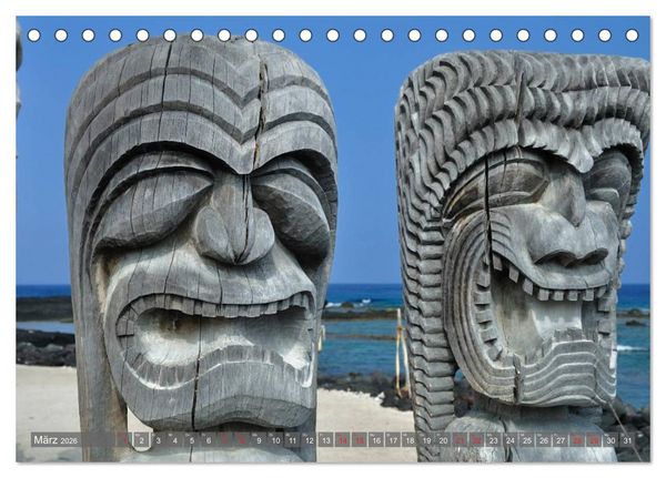 Produktbild: The Big Island of Hawaii (Tischkalender 2026 DIN A5 quer), CALVENDO Monatskalender