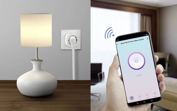 Produktbild: Sygonix SY-5515906 Wi-Fi Schaltsteckdose mit Messfunktion Innenbereich 3680 W