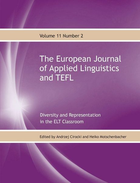Produktbild: The European Journal of Applied Linguistics and TEFL Volume 11 Number 2