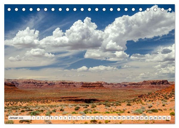 Produktbild: USA: Roadtrip durch die W&uuml;ste (Tischkalender 2026 DIN A5 quer), CALVENDO Monatskalender