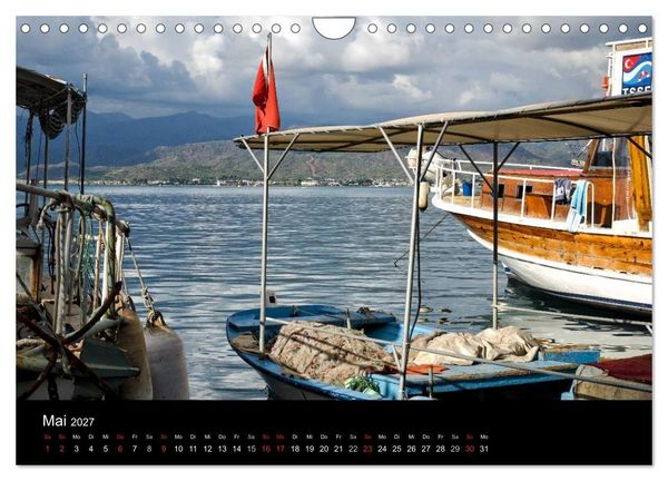 Produktbild: T&uuml;rkische Riviera - Entlang der lykischen K&uuml;ste (Wandkalender 2027 DIN A4 quer), CALVENDO Monatskalender