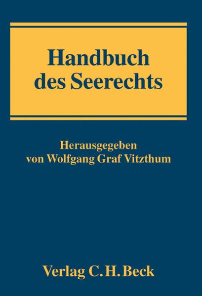 Produktbild: Handbuch des Seerechts