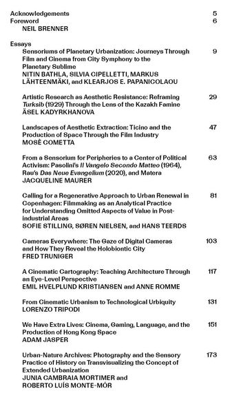 Produktbild: Cinema and the City in the Age of Planetary Urbanization