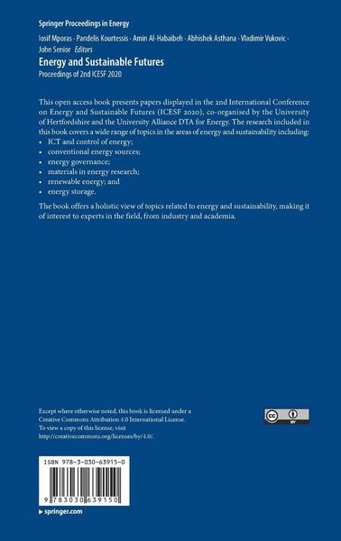 Produktbild: Energy and Sustainable Futures