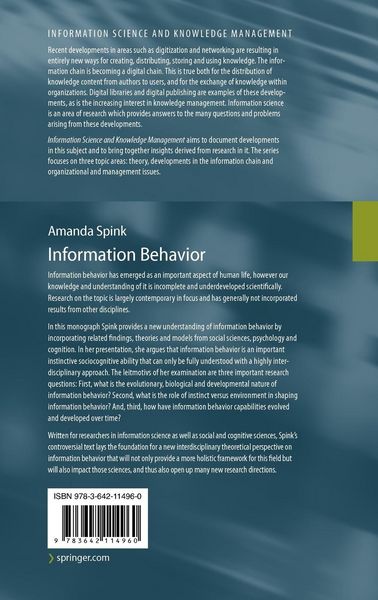Produktbild: Information Behavior