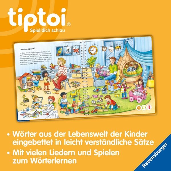 Produktbild: tiptoi&reg; Mein W&ouml;rter-Bilderbuch - Kindergarten