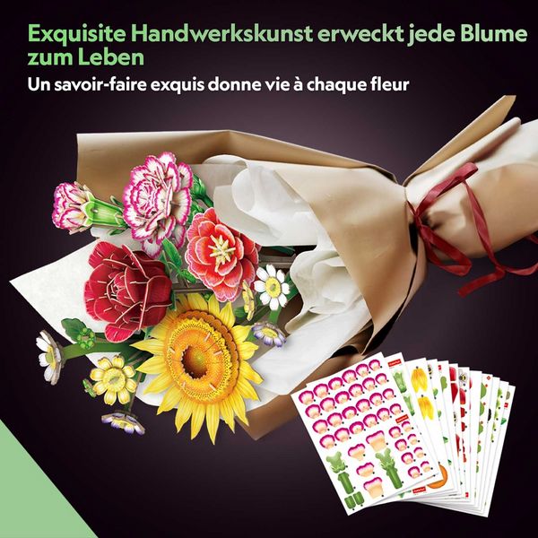 Produktbild: CUBICFUN - 3D Puzzle Blumenstrauss Mix 285 Teile