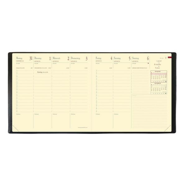 Produktbild: EXECUTIF PREST VZ Silk marinblau 2027