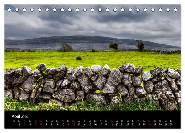 Produktbild: Irlands Westk&uuml;ste (Tischkalender 2026 DIN A5 quer), CALVENDO Monatskalender