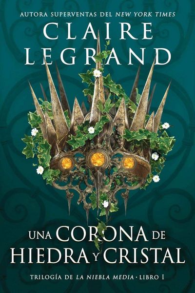Produktbild: Una corona de hiedra y cristal