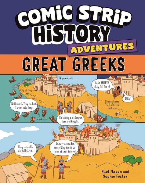 Produktbild: Comic Strip History Adventures: Great Greeks