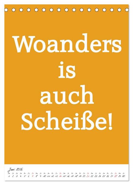Produktbild: Spr&uuml;che aus&acute;m Pott (Tischkalender 2026 DIN A5 hoch), CALVENDO Monatskalender