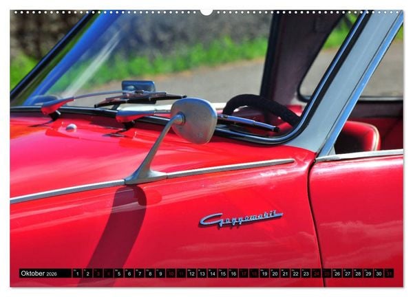 Produktbild: Goggomobil Coup&egrave; 250 TS (hochwertiger Premium Wandkalender 2026 DIN A2 quer), Kunstdruck in Hochglanz