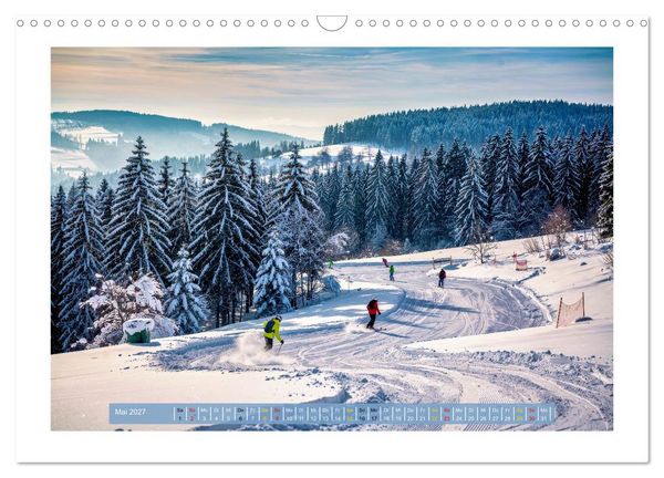 Produktbild: Th&uuml;ringer Winterlandschaften (Wandkalender 2027 DIN A3 quer), CALVENDO Monatskalender