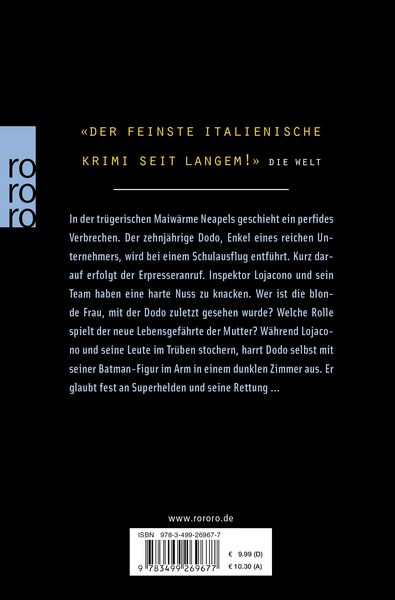 Produktbild: Der dunkle Ritter: Lojacono ermittelt in Neapel