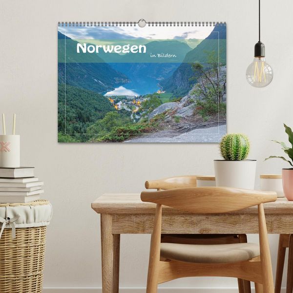 Produktbild: Norwegen in Bildern (Wandkalender 2026 DIN A3 quer), CALVENDO Monatskalender
