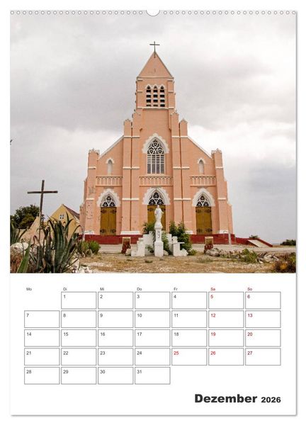 Produktbild: Curacao - Terminplaner (hochwertiger Premium Wandkalender 2026 DIN A2 hoch), Kunstdruck in Hochglanz