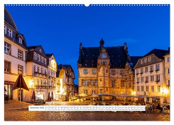 Produktbild: Mein historisches Marburg (Wandkalender 2026 DIN A2 quer), CALVENDO Monatskalender