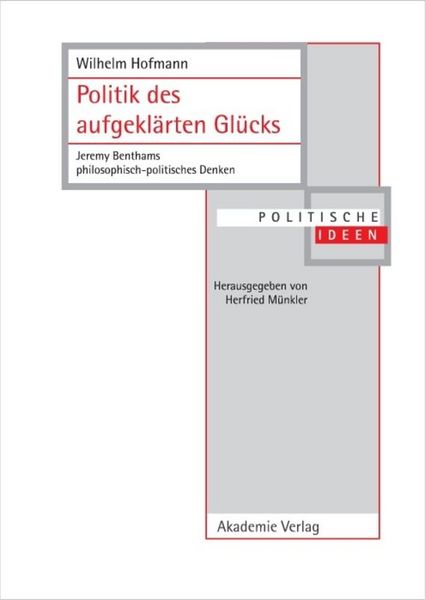 Produktbild: Politik des aufgekl&auml;rten Gl&uuml;cks