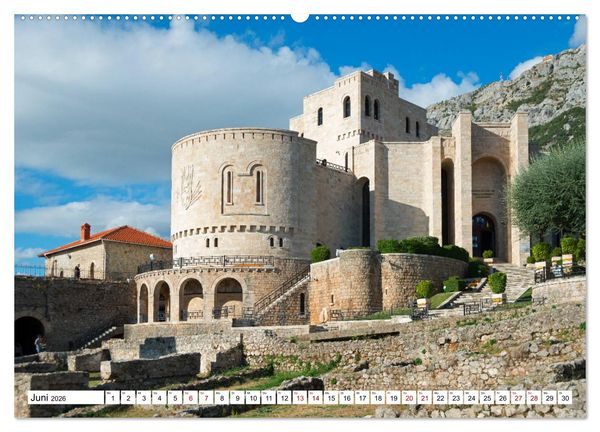 Produktbild: ALBANIENS Sch&ouml;nheiten (hochwertiger Premium Wandkalender 2026 DIN A2 quer), Kunstdruck in Hochglanz