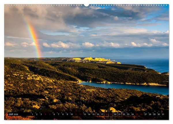 Produktbild: Bonifacio. Korsika (hochwertiger Premium Wandkalender 2026 DIN A2 quer), Kunstdruck in Hochglanz