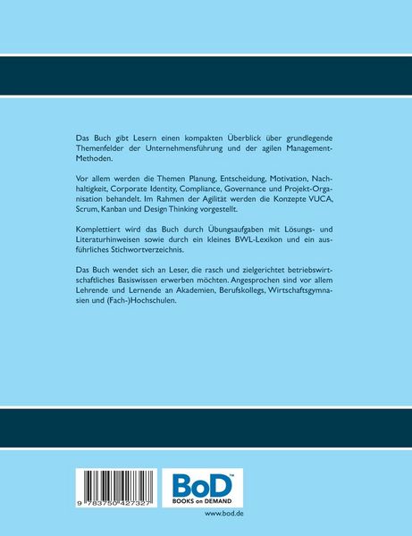 Produktbild: Management und Agilit&auml;t