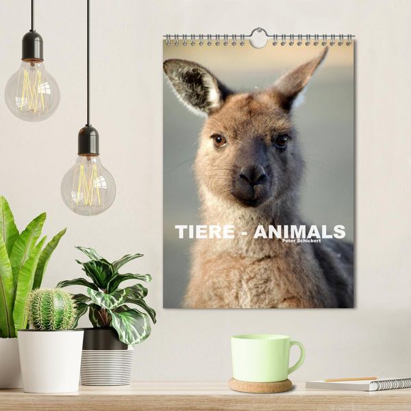 Produktbild: Tiere - Animals (Wandkalender 2026 DIN A4 hoch), CALVENDO Monatskalender