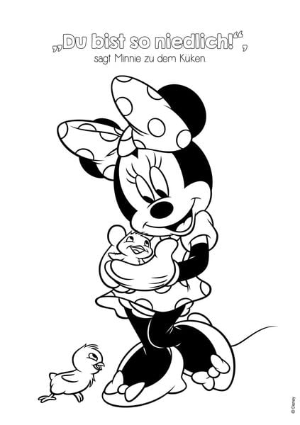 Produktbild: Disney Kreative Besch&auml;ftigung: Fr&uuml;hlingsbilder zum Ausmalen