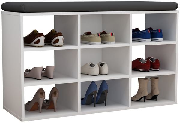 Produktbild: Holz Regal Schuhschrank Schuhregal Hinsol XS