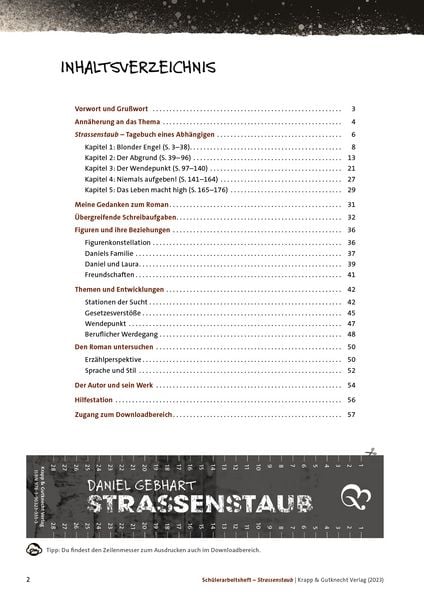 Produktbild: Strassenstaub &ndash; Sch&uuml;lerarbeitsheft &ndash; Sucht- und Drogenpr&auml;vention