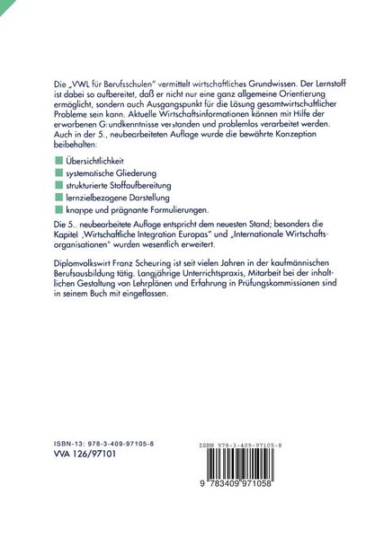 Produktbild: VWL f&uuml;r Berufsschulen