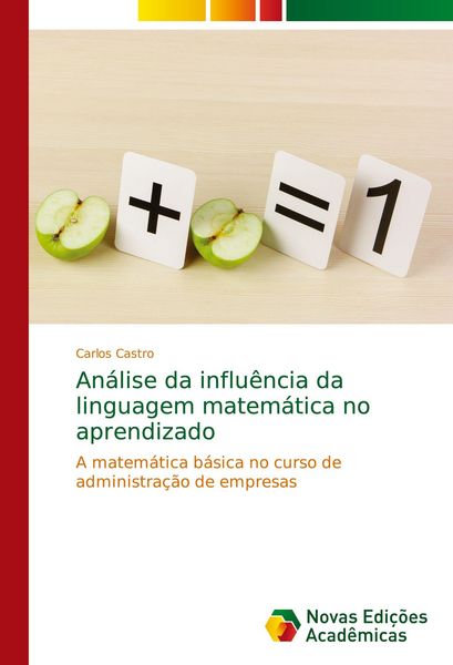 Produktbild: An&aacute;lise da influ&ecirc;ncia da linguagem matem&aacute;tica no aprendizado