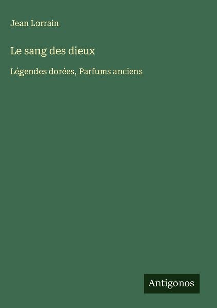 Produktbild: Le sang des dieux