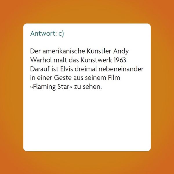 Produktbild: Das Elvis-Quiz