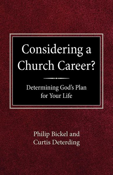 Produktbild: Considering A Church Career? Determining God's Plan For Your Life