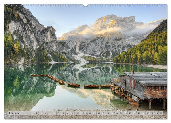 Produktbild: Faszination Dolomiten (hochwertiger Premium Wandkalender 2026 DIN A2 quer), Kunstdruck in Hochglanz