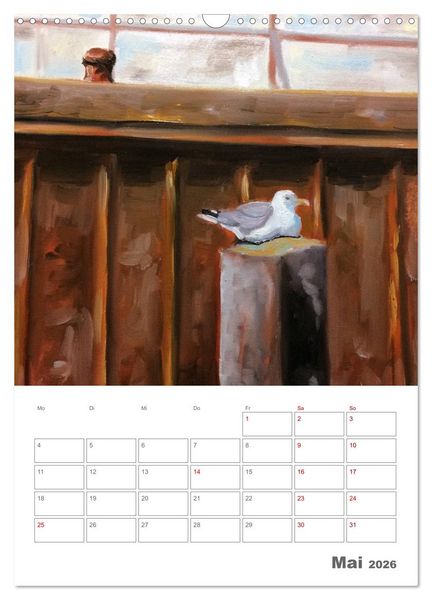 Produktbild: Malerisches Helgoland (Wandkalender 2026 DIN A3 hoch), CALVENDO Monatskalender