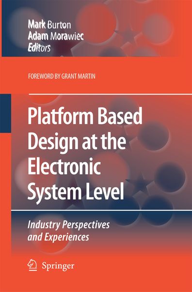 Produktbild: Platform Based Design at the Electronic System Level
