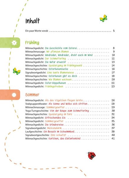Produktbild: Das Kita-Jahreszeitenbuch: Mitmachgeschichten & Mitmachgedichte