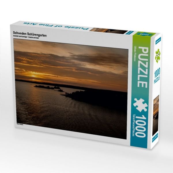 CALVENDO Puzzle Schweden Schärengarten | 1000 Teile Lege-Größe 64x48cm Foto-Puzzle für glückliche Stunden
