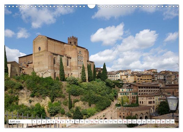 Produktbild: Siena - Welterbe in der Toskana (Wandkalender 2026 DIN A3 quer), CALVENDO Monatskalender