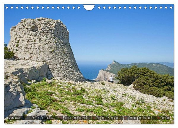 Produktbild: Sardinien Sardigna Sardegna Sardenya 2026 (Wandkalender 2026 DIN A4 quer), CALVENDO Monatskalender