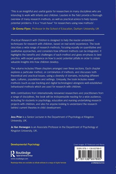 Produktbild: Practical Research with Children
