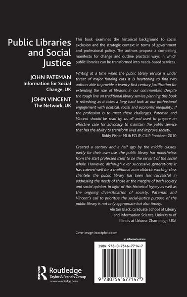 Produktbild: Public Libraries and Social Justice