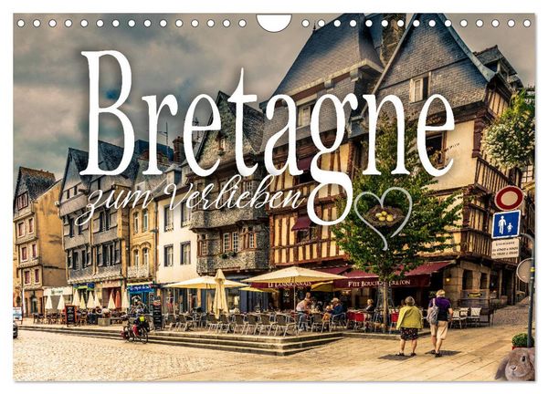 Produktbild: Bretagne zum Verlieben (Wandkalender 2026 DIN A4 quer), CALVENDO Monatskalender