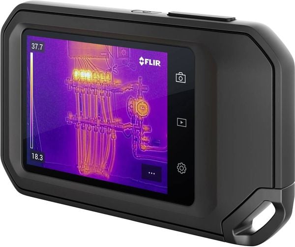 Produktbild: FLIR C5 (Wi-Fi) W&auml;rmebildkamera -20 bis +400 &deg;C 8.7 Hz MSX&reg;, Integrierte LED-Lampe, integrierte Digitalkamera, WiFi